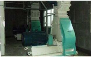 AOISUN 20tph 90KW Feed Hammer Mill Drop Shaped SS Grinder For Chicken Feed